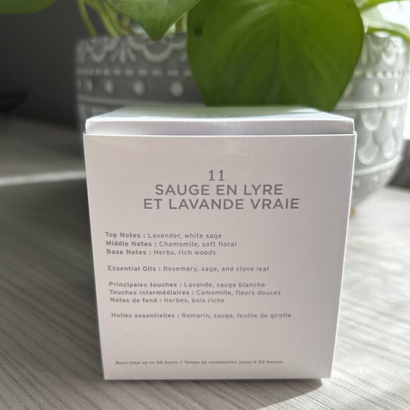 NEW VOY Fragrance Wild Sage Royal Lavender Scented Soy Candle Herbaceous Minty - Picture 6 of 7